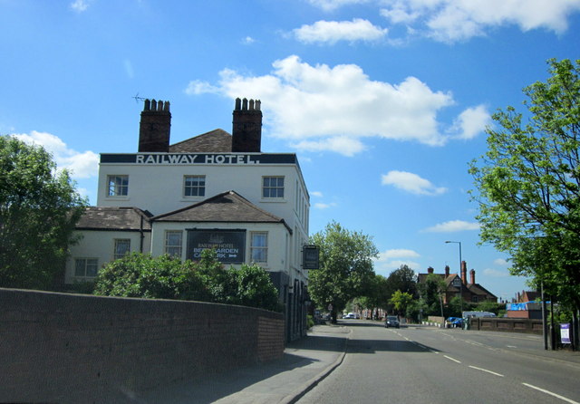 The Railway Hotel Evesham Pub