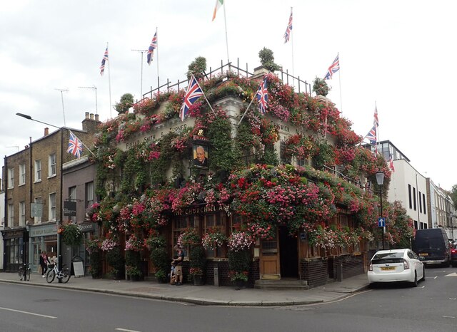 The Churchill Arms Pub